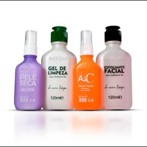 Kit Skin Care - Pele Seca - Roxo